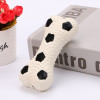1PC Pet Latex Toys Dog Squeaky Bone Chew Toy Basketball Football Design Puppy Bite Resistant Latex Toy Pet Supplies