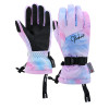 New Boys and Girls' Ski Gloves with Five Fingers Waterproof Durable New Boys and Girls' Ski Gloves with Five Fingers Waterproof Durable