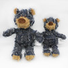 Pet Dog Bear Plush Toys 3-color Squeaking Stuffed Toys Pet Anxiety Relief Calming Aid Molar Chew Toys