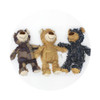 Pet Dog Bear Plush Toys 3-color Squeaking Stuffed Toys Pet Anxiety Relief Calming Aid Molar Chew Toys