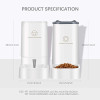 MIAODOUPET 3.8L Large Capacity Pet Dog Cat Automatic Feeder Detachable Bowl Water Dispenser Food Feeding Device Pet Supplies