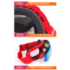 Fashion Big Ski Glasses Men Women UV Anti fog Snow Goggles Double Lens