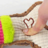 Puppy Bone Chew Toys Dog Squeaky Plush Toy Puppy Teething Chew Toys For Pet Teeth Cleaning Durable Puppy Toys For Dogs