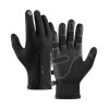 Outdoor Waterproof Gloves, Winter Touch Screen Warm Cycling, Zipper