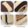 Hanpanda Four Seasons Portable Cat's House 16 Kinds Printings Semi-enclosed Pet Bed Cat 3d Plush Removable&Washable Villa Tent Hanpanda Four Seasons Portable Cat's House 16 Kinds Printings Semi-enclosed Pet Bed Cat 3d Plush Removable&Washable Villa Tent