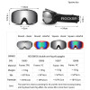 Rockbros Ski Goggles Men Snowboard Glasses Women Snow Sports Eyewear