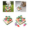 Creative Carrot Enrichment Dog Puzzle Plush Toy for Dogs game Toy Gift Training Pet Snuffle Toy for Durable Chew Puppy Dog Acc