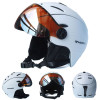 Moon Professional Half-covered Ski Helmet Integrally-molded Sports Man