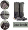 Leg Gaiters HIGH Performance Hunting Gaiters Waterproof Hiking Gaiters