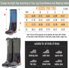 Leg Gaiters HIGH Performance Hunting Gaiters Waterproof Hiking Gaiters