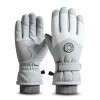 Ski Gloves for Men and Women Riding Motorcycles, Anti Slip, Plush,