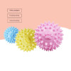 Small Dog Pets Chewing Toy Molar Cleaning Tooth TPR Bite-Resistant Hedgehog Ball Puppy Interactive Play Puzzle Toys Pet Supplies
