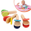 Castanet Musical Toy Basic Beat Finger Percussion Clapper Baby