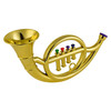 toy trumpet for Kids Safety Tested BPA Free Beautiful Silver Gold
