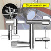 4Pcs/Set Drum Wrench Exquisite Compact Reusable Drum Tuning Key Z Type