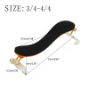 652D Violin Shoulder Rest Height Adjustable Feet 1/2 4/4 Size Solid 