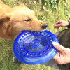 Funny Soft Rubber Pet Dog Flying Discs Saucer Toys Small Medium Large Dog Puppy Agile Training Toys Bite Resistant Flying Disk