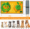 Large Snuffle Mat for Dogs Pet Interactive Training and Stress Relief Sniff Mat Feeding Mat Slow Feeder Dog Treat Mat Dog Toys