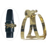 Gold Zinc Alloy Alto/ Tenor/ Soprano Saxophone Sax Ligature