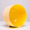 8" Note E Solar Plexus Chakra Inside Yellow Colored Frosted Quartz