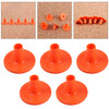 5pcs Plastic Cymbal Sleeves Rustproof Drum Parts Percussion Stand| |