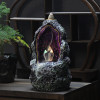 Crystal Cave Led Night Light Candle Holder Aesthetic Indoor Incense