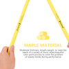 2 Pairs Maple Sticks Simple Air Drumsticksstick Percussion Instruments