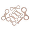 8PCS/Set Saxophone Pad Leveling Rings Sax Leveling Tool Pads Repair