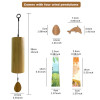 1Pcs Natural Bamboo Wind Chimes  Bamboo Wind Chime wind Bell for