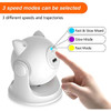 ATUBAN Automatic Cat Laser Toy for Indoor Cats,Interactive cat Toys for Kittens/Dogs,Fast/Slow Mode,Adjustable Circling Ranges