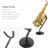 Saxophone Stand Simple Holder Desktop Accessories Accessory Storage