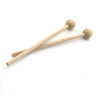 2 Pairs Drum Sticks Drumstick Adult Wood Handle Drumsticks Steel