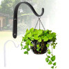 Garden Hanging Wall Brackets Outdoor Basket Plant Pot Hanger Hook