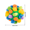 Dog Sniffing Ball Toy Pet Tibetan Food Slow Feeding Rubber Ball Increase IQ Leakage Food Feeder Puppy Training Games Sniff Ball