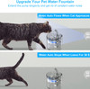 Smart Water Motion Sensor Switch Cat Dog Water Fountain Dispenser Intelligent USB Universal Cat Automatic Feeder Accessories