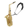 Saxophone Strap Neck Sling Anti slip Belt Metal Buckle Leather Strap