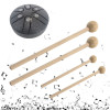 2pcs Round Head Drum Sticks Hammer Wooden Drum Mallet Stick Ethereal