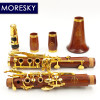 Moresky Red Wood Professional Clarinet Bb Rosewood Clarinet Silvering