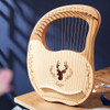 Mahogany Musical Instrument | Wooden Musical Instrument | Lyre Musical