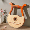 Mahogany Musical Instrument | Wooden Musical Instrument | Lyre Musical