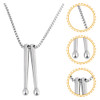 Drum Stick Chain Fashion Necklace Pendants Musical Drumsticks Necklace