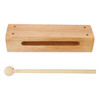 Orff Clappers Instrument Wood Block Musical Toy Kids Childrens Toys