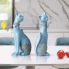 Figurine Decorative Resin Cat Statue For Home Decorations European