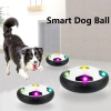 Interactive Dog Toys Soccer Ball Puppy Birthday Smart Ball Dog Toys for Puppy Small Medium Large Electronic Ball Toys for Dog