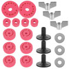 Metal Bracket Drum Pads Durable EVA Useful Cymbals Creative Cotton