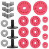 Metal Bracket Drum Pads Durable EVA Useful Cymbals Creative Cotton
