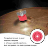 Metal Bracket Drum Pads Durable EVA Useful Cymbals Creative Cotton