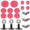 Metal Bracket Drum Pads Durable EVA Useful Cymbals Creative Cotton