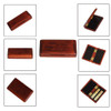 Walnut Reed Case Box Holder Breathable for Saxophone Clarinet (Dark