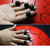 8Set Hard Tongue Drum Finger Set Percussion Drum Accessories Kong Ling